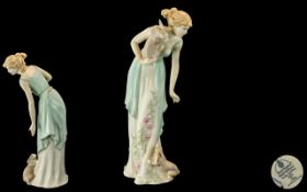Royal Doulton Hand Painted Porcelain Figure ' Impressions ' Tender Greetings. HN4261. Modelled by P.