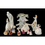 Collection of Royal Doulton Porcelain Figures, comprising Royal Doulton HN 4251 'Thank you Mother',