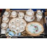 Box of Porcelain & Collectibles, comprising a quantity of Blakeney porcelain,