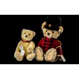 Steiff Limited Edition Musical Toy Soldier Bear 1998, in Steiff sack.