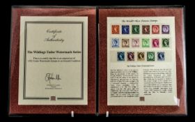 Stamp Interest - Commonwealth Mint Collection in album.