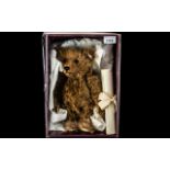 Steiff 'Jeremy' Teddy Bear, Hamleys Special Edition, with original box and certificate. Serial No.