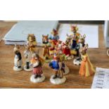 Collection of Royal Doulton Bunnykins Figures, comprising Lawyer and Judge,