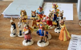 Collection of Royal Doulton Bunnykins Figures, comprising Lawyer and Judge,