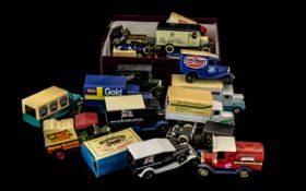 Collection of Matchbox Series Cars & Lorries. Play worn.