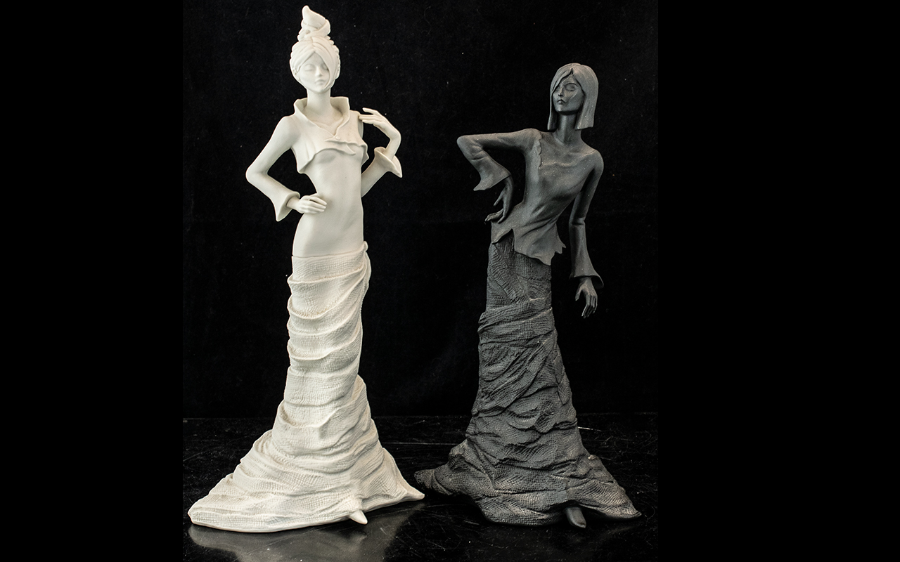 ( 2 ) Coalport Lady Figurines.