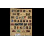 Stamp Interest - Germany Collection on Leaves Excellent comprehensive 1900 to 1945 Germany used