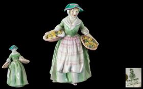 Royal Doulton 'Daffy Down Dilly' Figure, No. HN1712. Vintage 1935-75 Early Royal Doulton Figurine