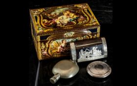 Collection of Four Snuff Boxes,