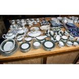 Royal Doulton Dinner Service Vanborough HN 4992 76 pieces in total. Comprising teacups, saucers