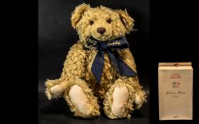 Steiff Centenary Teddy Bear, Blond, Limited edition No. 015244, 44 cm tall.