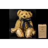 Steiff Centenary Teddy Bear, Blond, Limited edition No. 015244, 44 cm tall.
