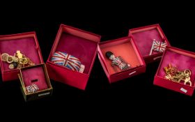 Collection of Butler & Wilson Union Jack Jewellery,