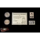 John F Kennedy 50TH Anniversary Memorial Tribute Coin And Stamp Set,