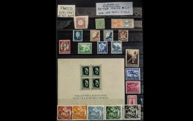 Stamps Interest Europe Collection on hagner,+ album, also old club book mint or used with better