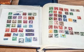 Two Stamp Albums Containing a Mixed Commonwealth Collection, mostly early 20th Century,