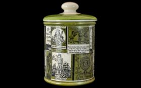 Advertising Interest - Tobacco Jar From Spitalfields London.