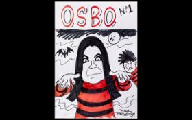 Ozzy Osbourne / Beano Comic Book Autograph Interest.