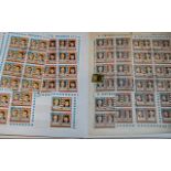 Three Stamp Albums to include Germany and West Germany, mostly filled from 1960 to 2004,