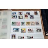 Two Stamp Albums containing European stamps mid to late 20th Century,