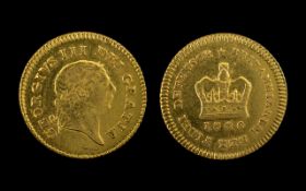 George III Gold Third Guinea date 1806 good graded coin Please confirm with photo.