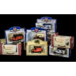 Collection of ( 11 ) Die Cast Cars. All In Original Boxes, Please See Photo for Makes and Models.
