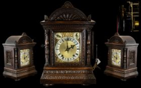 Winterhalder & Hofmeier of Schwarzenbach Germany Mantle Clock (W. & H. Sch.