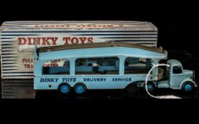 Dinky Super Toys Die Cast Model 582 Pulmore Car Transporter, complete with box (two tears to box).