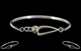 Celtic Design Sterling Silver Bracelet Vintage fully hallmarked for 925 sterling silver - superb