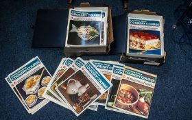 Collection of Cordon Bleu Cookery Course Magazines, full set of vintage magazines published by