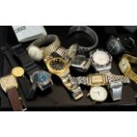 A Collection of Miscellaneous Wristwatches to include, Sekonda, Romer, Elgin manual wind, Limit,