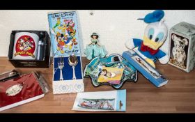 Disney Interest. Includes Walt Disney Productions Genuine Silver Plate Mickey Mouse Spoon In