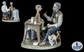 Lladro Figure Group "Pinocchio and Geppetto" 5396.