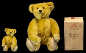 Steiff British Collector's Teddy Bear 2001, with original box and certificate. Limited edition No.