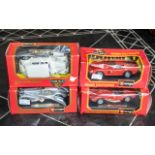 Collection of Four Boxed Die Cast Burago Models, comprising Citroen 15cv 1938,