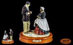 Music Box 'Gone with the Wind' by The Music Box Company San Francisco, depicting Rhett and Mommy Red