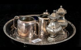 Small Collection of Silver Plated Ware,