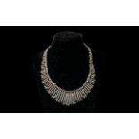 Art Deco Necklace in Egyptian Revival St