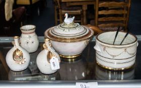 Collection of Golden Fox Pottery, by Eng