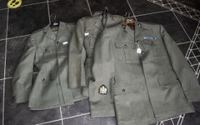 Three Royal Marine Formal Army Green Un