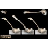 Fine Pair of Sterling Silver Ladles of M