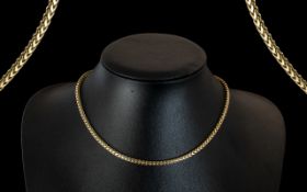 9ct Gold Fancy Necklace / Chain with Goo