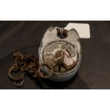 Large Antique Chubb Padlock. Very large