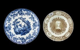 Royal Worcester Commemorative Plate, Dr John Wall,