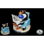 Royal Doulton Ltd and Numbered Edition Hand Painted Porcelain Advertising Figure for Guiness '