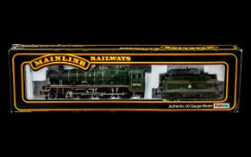 Palitoy Mainline Railways Authentic OO Gauge Model Jubilee Glass Steam Locomotive 45728 and Tender.