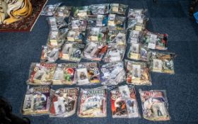 A Complete DC Chess Set Batman and Robin - an collection of collectors magazines.