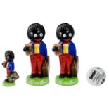 Coalport Characters Hand Painted Pair of Robertsons Jams Ltd and Numbered Edition Advertising