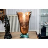 Large Modern Freestanding Vase,