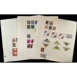 Stamp Interest - Mint or used on five leaves, regionals, Channel Islands, Lundy Island etc.